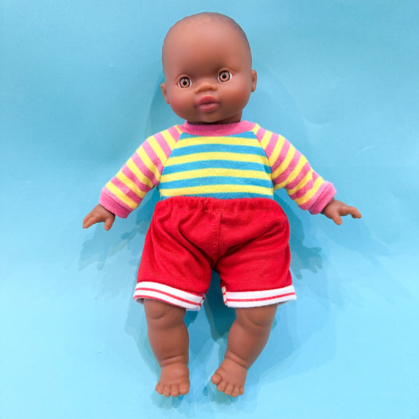 Vintage Doll T-shirt & Shorts set - fits Minikane Soft Bodied Doll