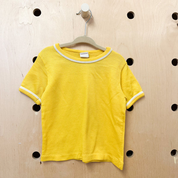 Vintage 1970s Yellow Top / 4T