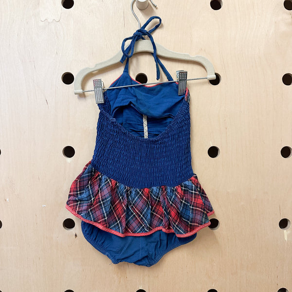 Vintage 1940s One-Piece Swimsuit / 4T