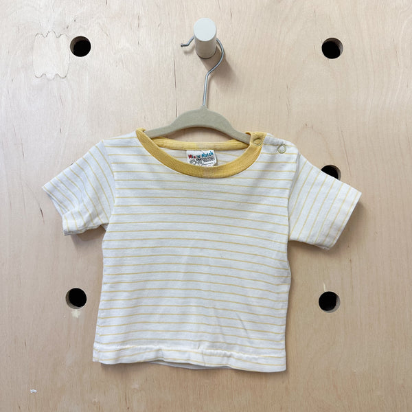 Vintage 1970s Striped Tee / 6-9M