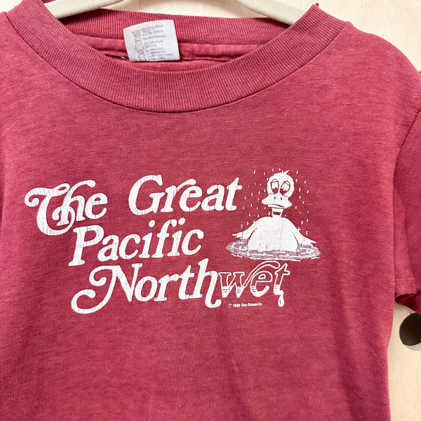 Vintage 1980s The Great Pacific North"wet" T-shirt - 4T