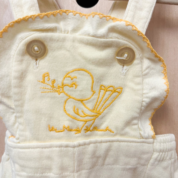 Vintage 1980s Chick Overalls / 12M