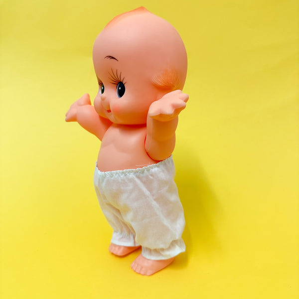 Vintage White Cotton Doll  Bloomer (fits 25cm Kewpie & Minikane Soft Bodied doll)