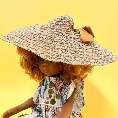 Vintage 1950s Doll Hat (fits any dolls with hair)