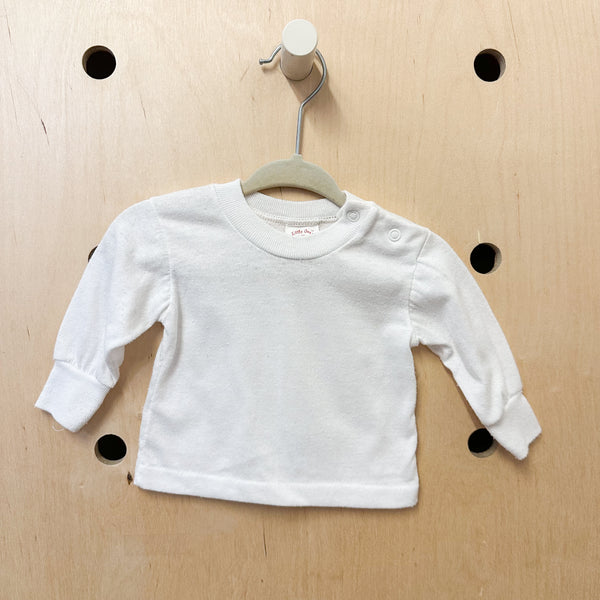 Vintage 1980s White Tee / 3-6M