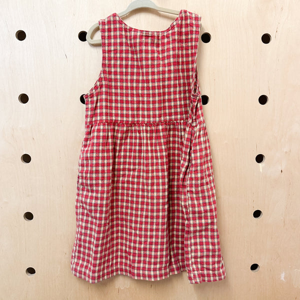 Vintage L.L.Bean Cotton Flannel Dress / 5-6yr