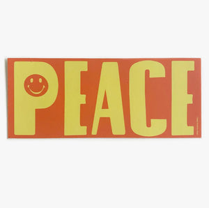 Peace Sticker (orange)