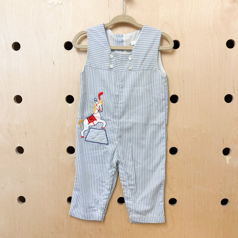 Vintage Pony Jumpsuit / 12-18M