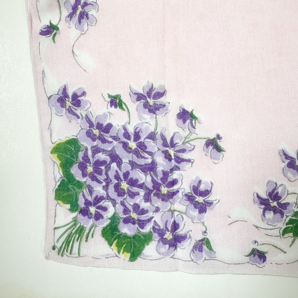 Vintage Hankie - Violet