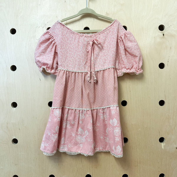 Vintage Kate Greenaway Pink Dress / 4T