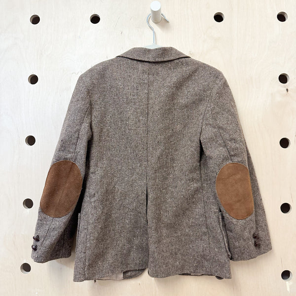 Vintage 1970s Tweed Blazer / size 8-9yr
