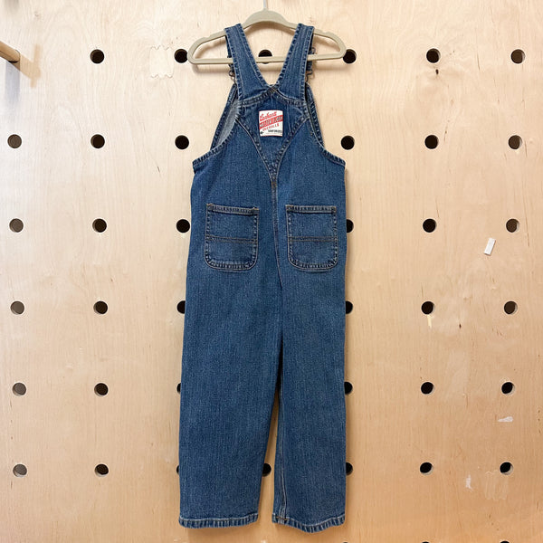 Vintage 2000s Carhartt Denim Overalls / 4T