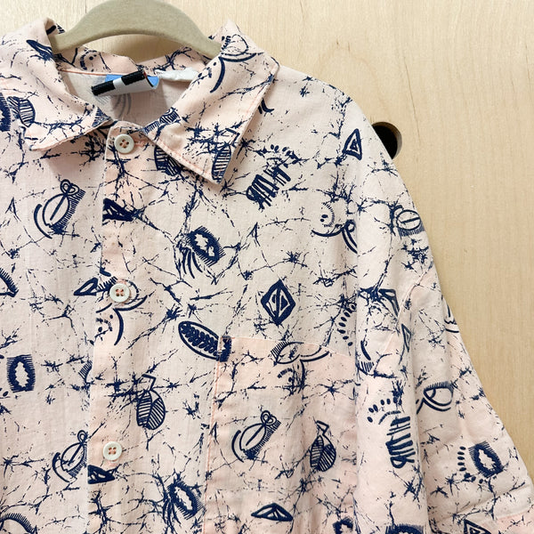 Vintage 1990s Hawaiian Shirt / 8yr