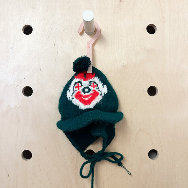 Vintage Clown Knit Hat / baby
