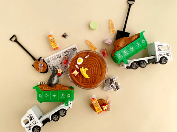 Garbage Play Kit by Earth Grown KidDoughs