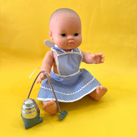 Vintage 1950s Doll Full Apron (fits Gordis doll)