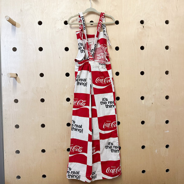Vintage SUPER RARE 1970s CocaCola Overalls / 6yr