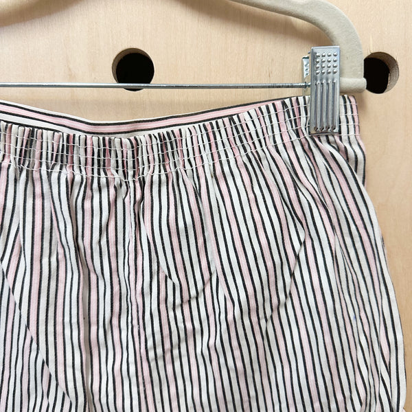 Vintage 1950s Pink Striped Shorts / 10yr