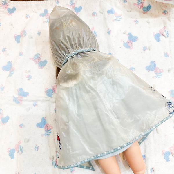 Vintage RARE 1960s Bugs Bunny Doll Raincoat (fits Minikane Gordis doll)