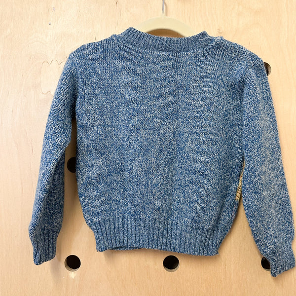 Vintage School Bus Sweater / 12-18M