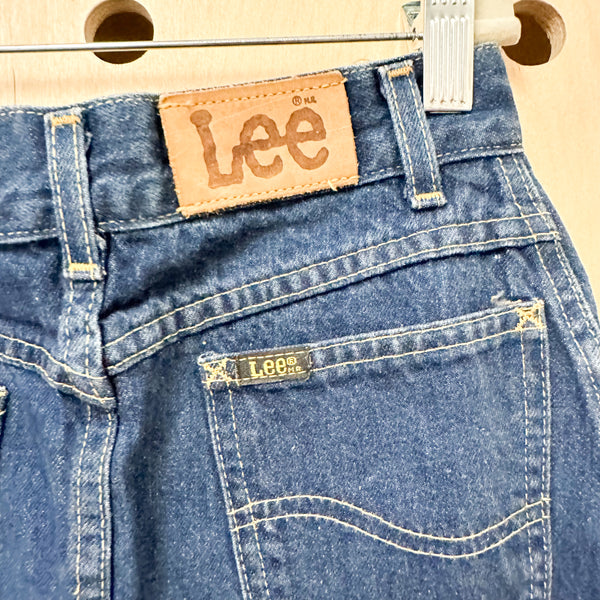 Vintage Lee Denim Skirt / 12yr