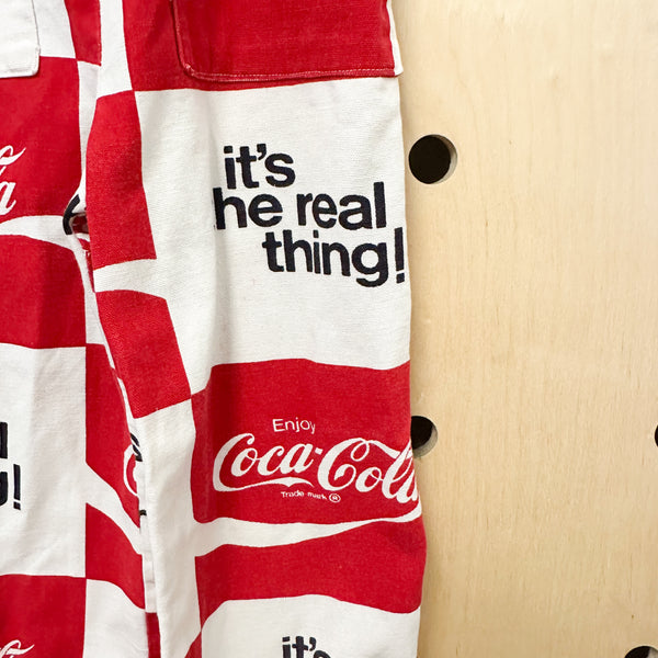 Vintage SUPER RARE 1970s CocaCola Overalls / 6yr