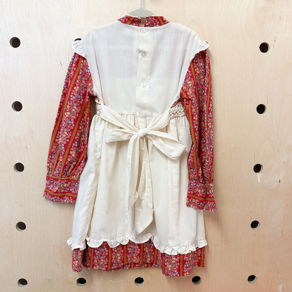 Vintage 1970s Polly Flinders Dress / 5-6yr