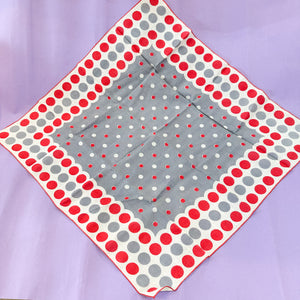 Vintage Hankie - Red Dots