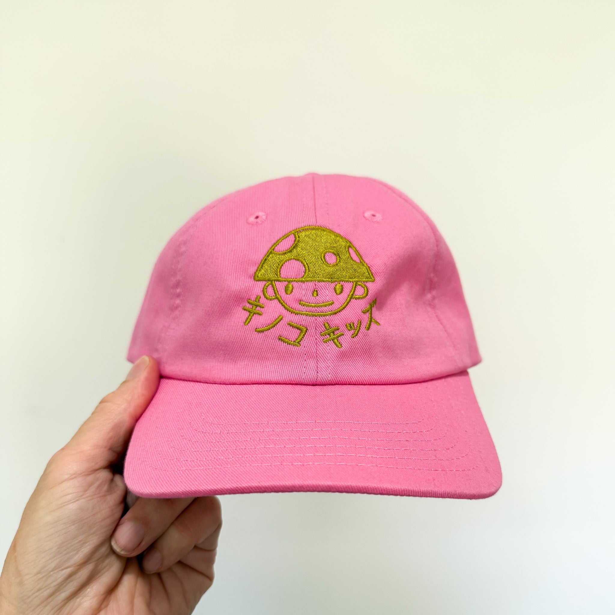 Kinoko Kids Kid’s Embroidered Baseball Cap (more colors!)