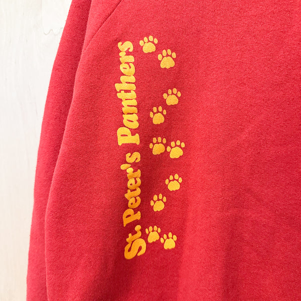 Vintage St. Peter's Panthers Sweatshirt / 10yr