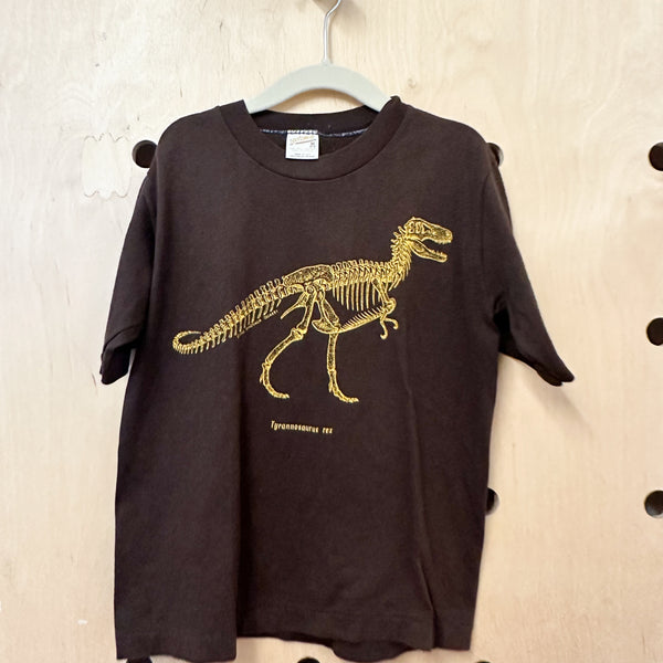 Vintage 1980s T-rex Tee / 5-6yr
