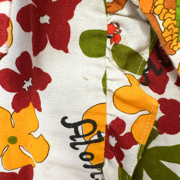 Vintage 1960s Hawaiian Dress / 5T
