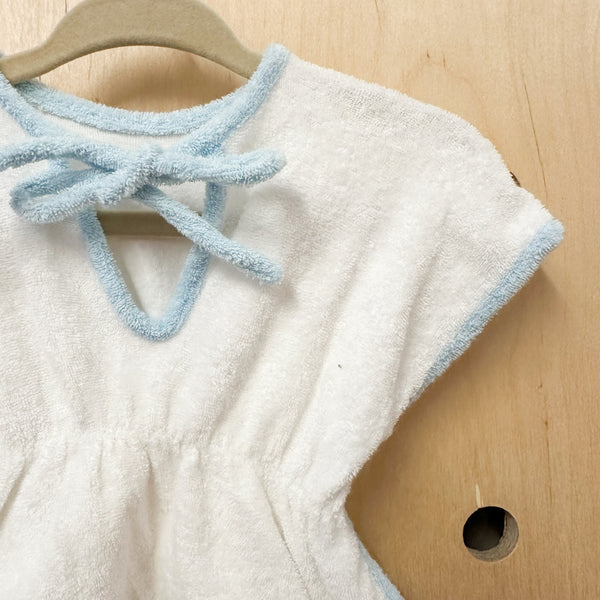 Vintage 1970s Terry Cloth Swimsuit Cover -Up / 0-12M