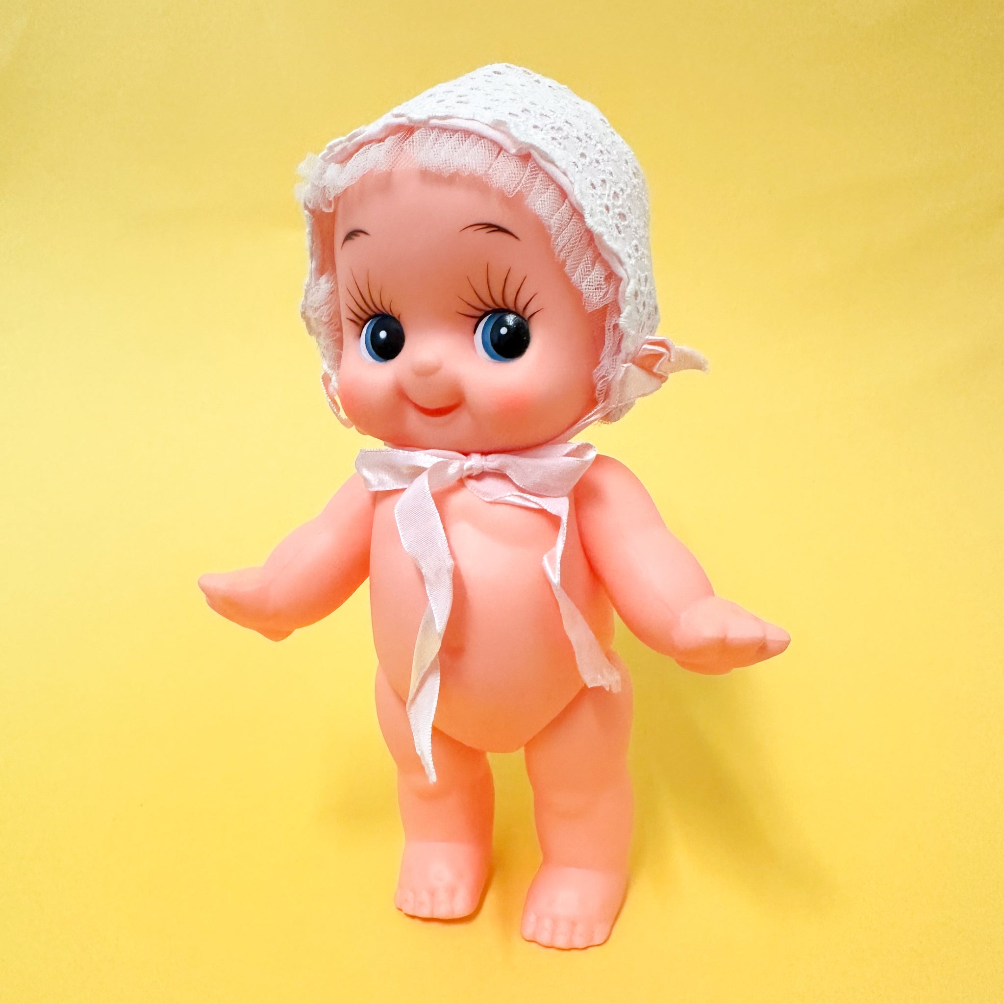 Shops Japan yellow raincoat Kewpie Doll