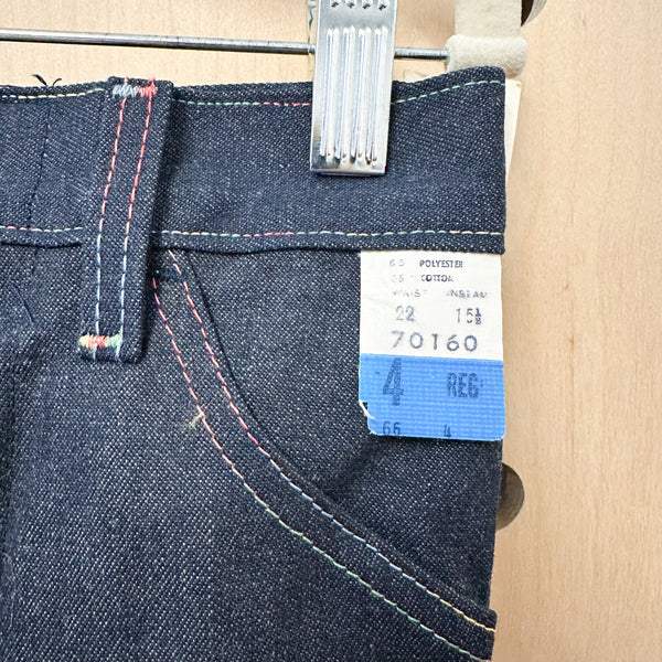 Vintage 1970s Deadstock Jeans / 4T