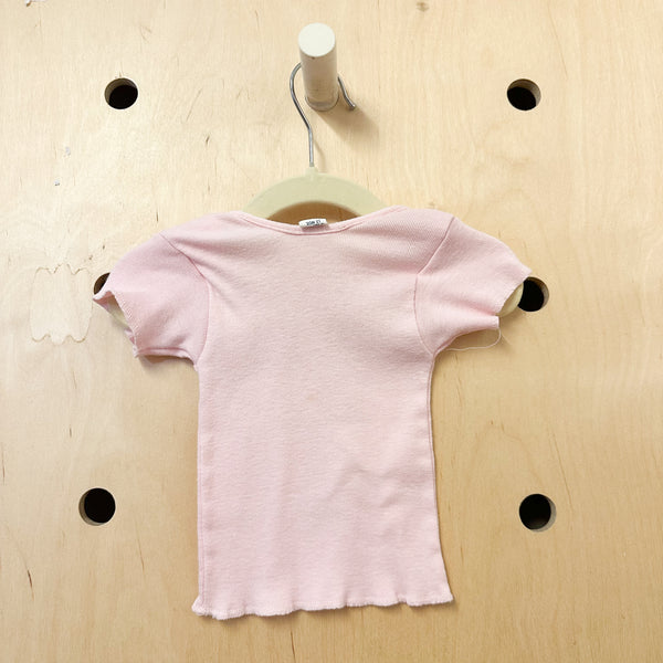 Vintage Pink Hospital Tee / 0-6M