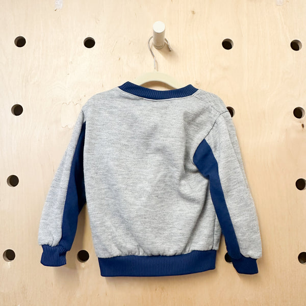 Vintage 1980s Hockey Sweatshirt / 5T
