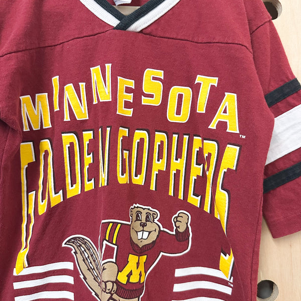 Vintage MN Golden Gophers Jersey Tee / 4T