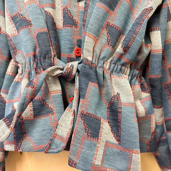 Vintage 1970s Patchwork Outfit set / 7yr
