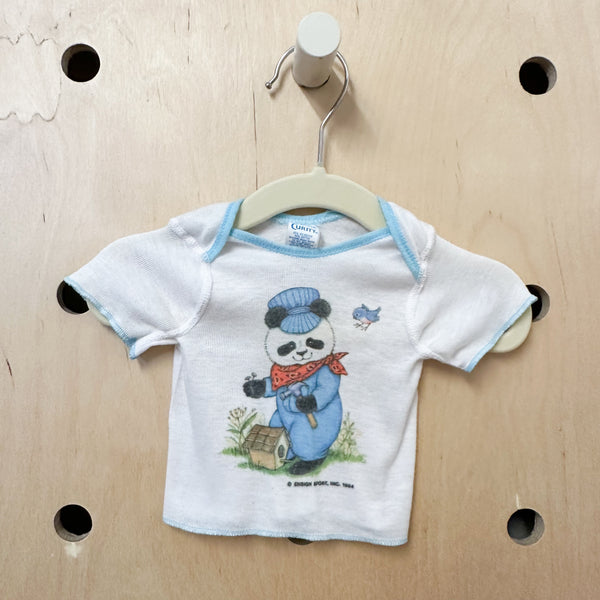 Vintage 1980s Panda Tee / 0M / NB