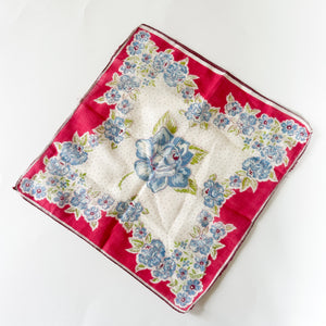 Vintage Hankie - Pink Dots