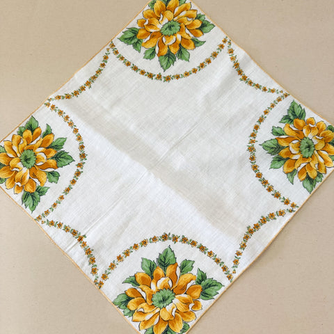 Vintage Hankie - Marigold