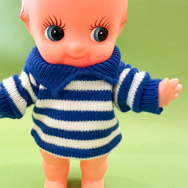 Vintage Doll Sweater / for 28cm Kewpie or Minikane Gordis Doll