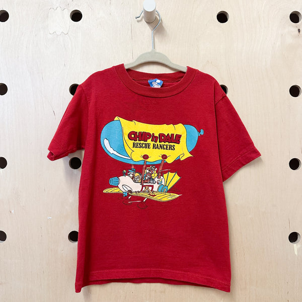 Vintage 1980s Disney Chip 'n Dale Tee / 5-6yr