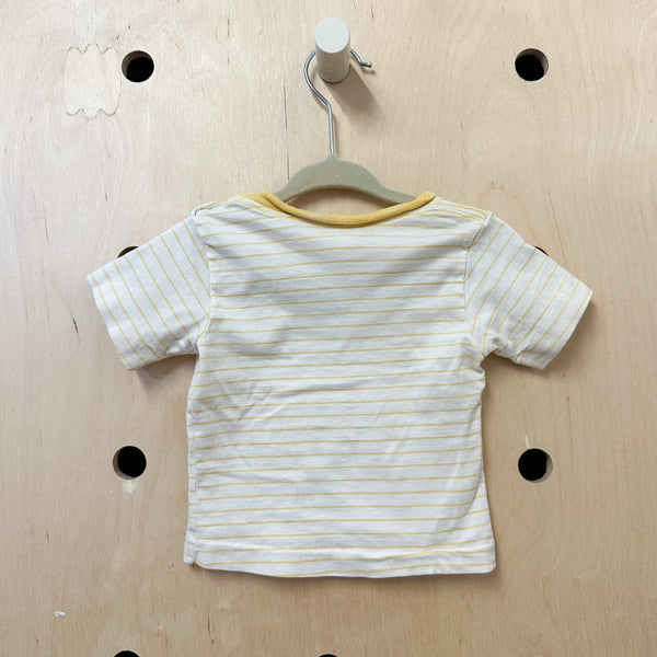 Vintage 1970s Striped Tee / 6-9M