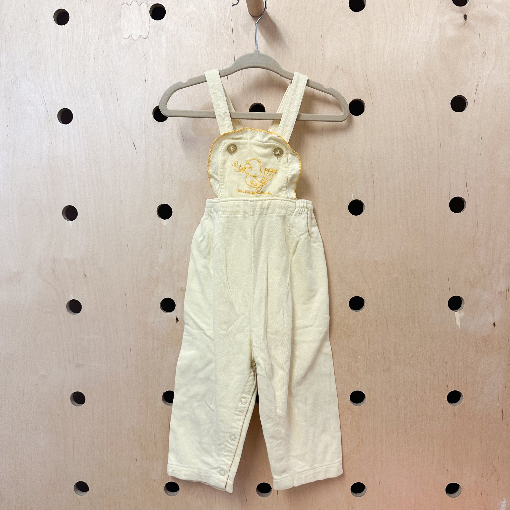 Vintage 1980s Chick Overalls / 12M