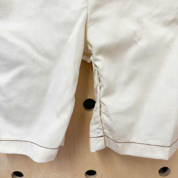 Vintage 1970s Fishing Jumpsuit / 3T
