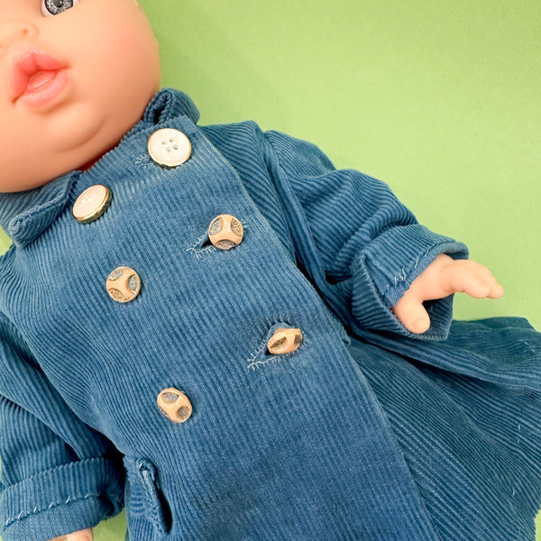 Vintage 1950s Doll Coat (fit Gordis doll)