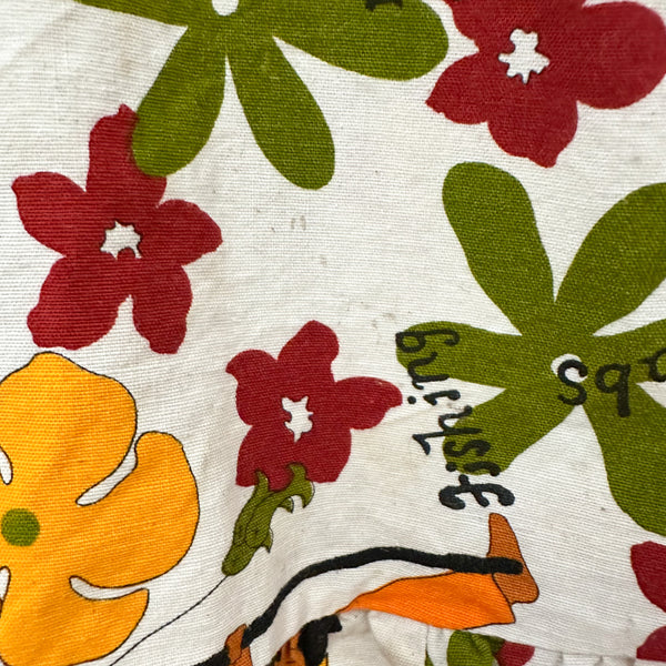 Vintage 1960s Hawaiian Dress / 5T