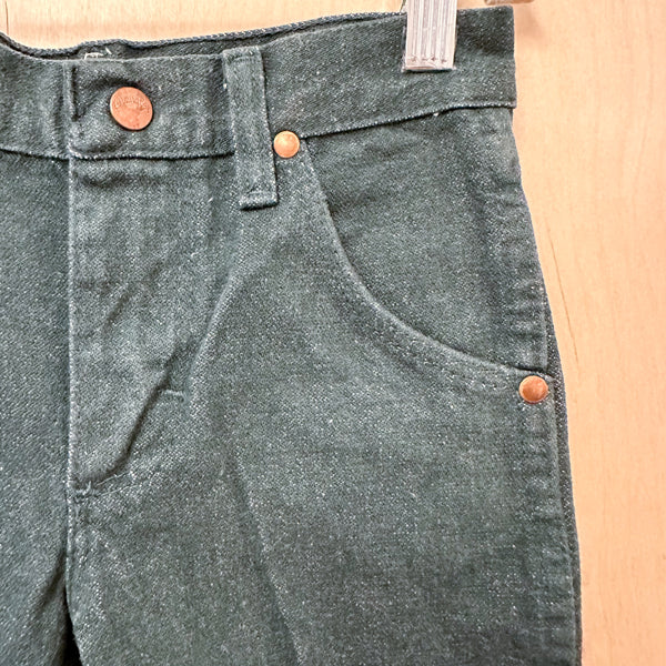 Vintage deadstock Green Wrangler Jeans / 7yr